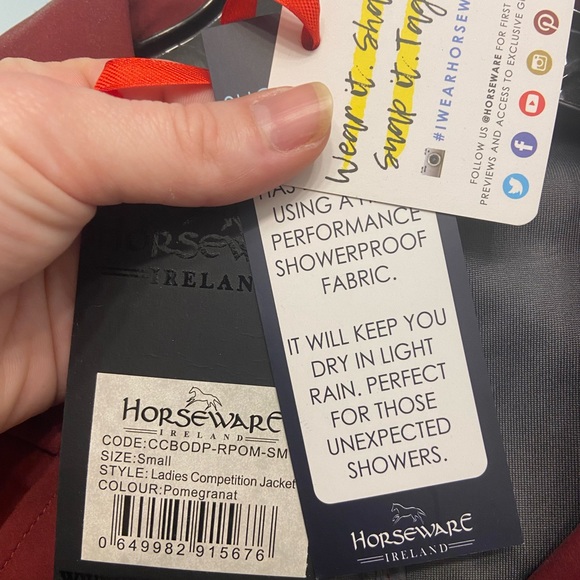 Horseware Show Jacket NWT - Picture 3 of 4